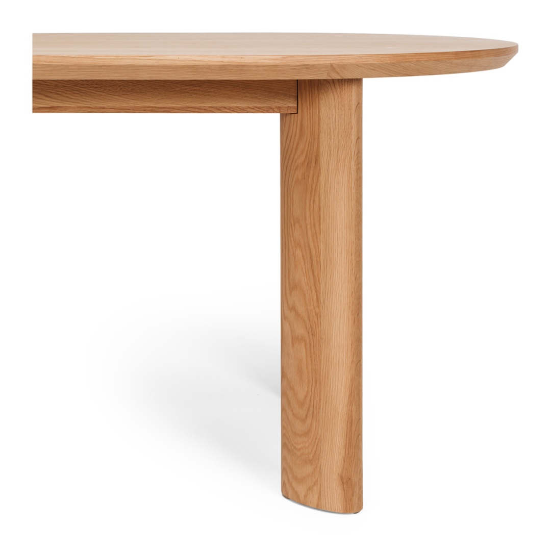 Kontur Dining Table Natural Oak 200cm image 4